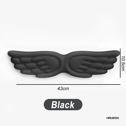 Mousepad Ergonomic Angel Keyboard Wrist Rest and Mouse Pad Set Reduce Wrist Pain for Office and Gaming Use