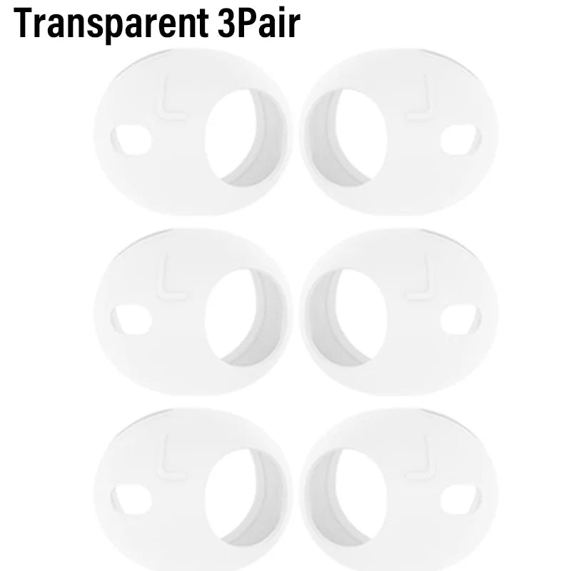 Silicone Ear Tips Cover For AirPods Pro 3 Anti-Slip Earbuds Covers Tip Detachable Ear Caps Hearphone Protector For Air Pods Pro3