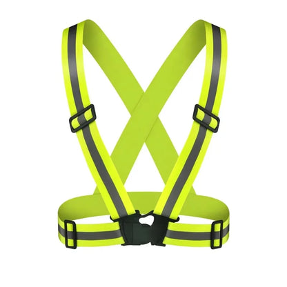 Outdoor Adjustable Safety Vests Night Walking Highlight Reflective Vest Lightweight Biking Safety Straps Waterproof Running Gear