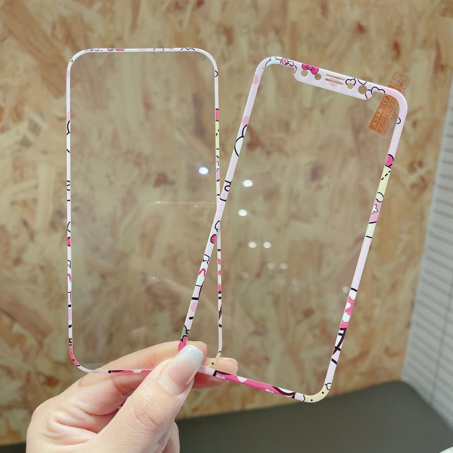 Sanrio Hello Kitty Tempered Glass for iPhone 17 16 15 14 13 12 11 Pro Max Screen Protector for 14plus 15plus Protective Film