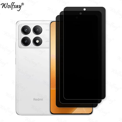 Anti-Spy Tempered Glass For Xiaomi Poco X6 Pro Privacy Screen Protector For Poco X6 F5 F6 M6 Pro Glass For Poco X6 Pro 5G Glass