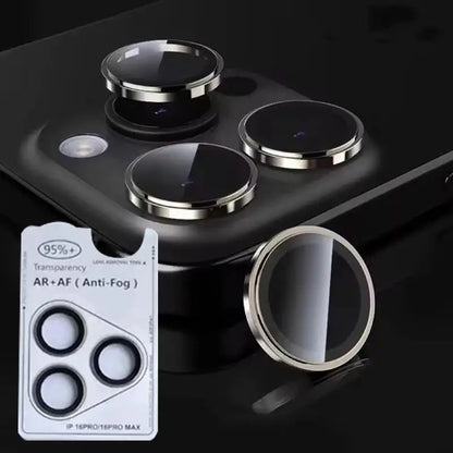 1Pc AR+AF Camera Lens Ring Glass For IPhone 15 16 Pro Max 16pro 15plus Lens Screen Protector Tempered Glass For IPhone 16pro Max