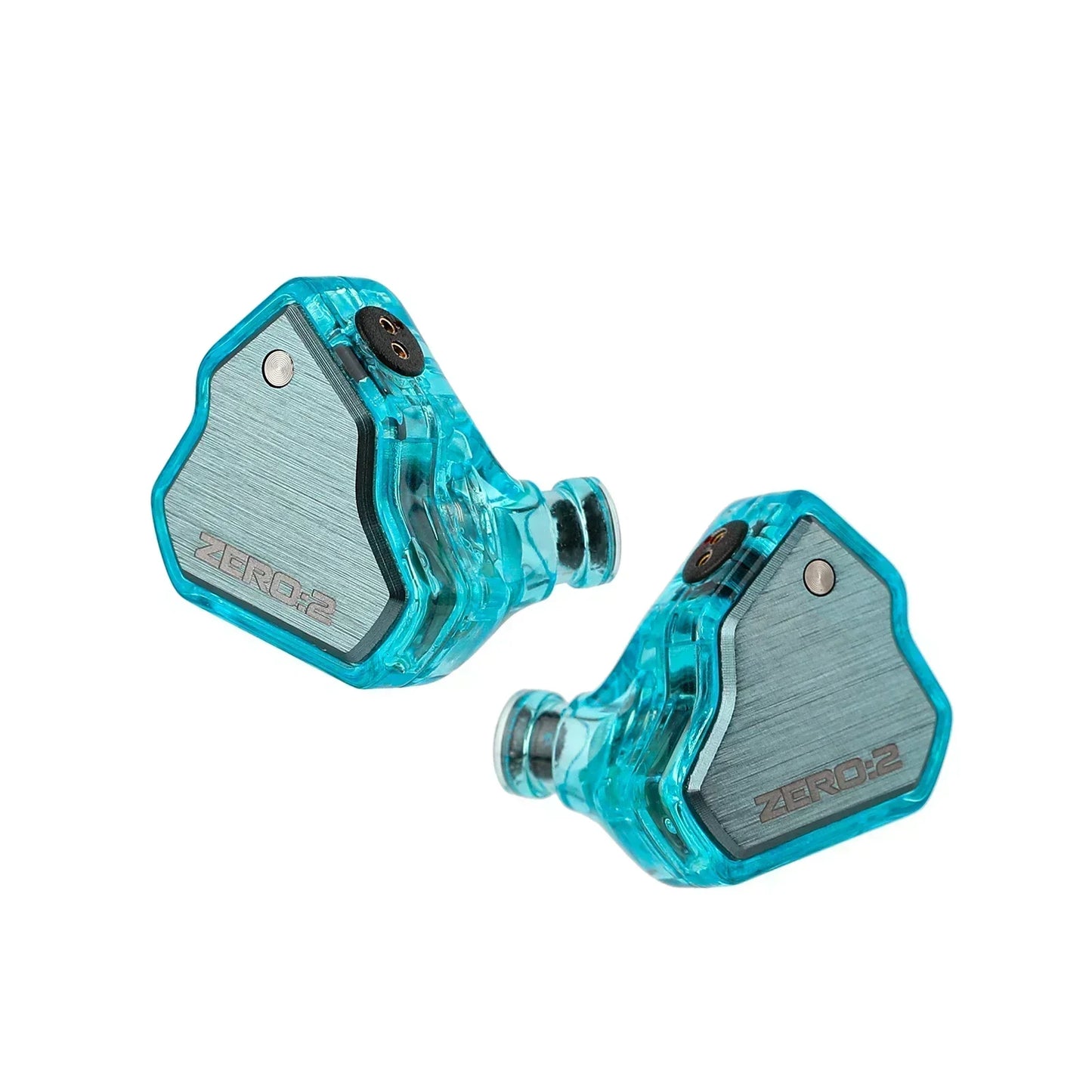7Hz x Crinacle Zero 2 Headphone HIFI zero2 IEM 10mm Dynamic Driver Wired Earbuds Gaming Earphones with OFC Cable for Musician