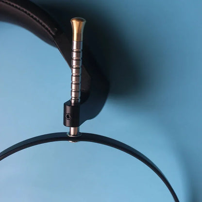 100mm 110mm Headphones Head Beam Headband Headphones DIY Metal Headband Rotatable Sheepskin Leather Head Beam
