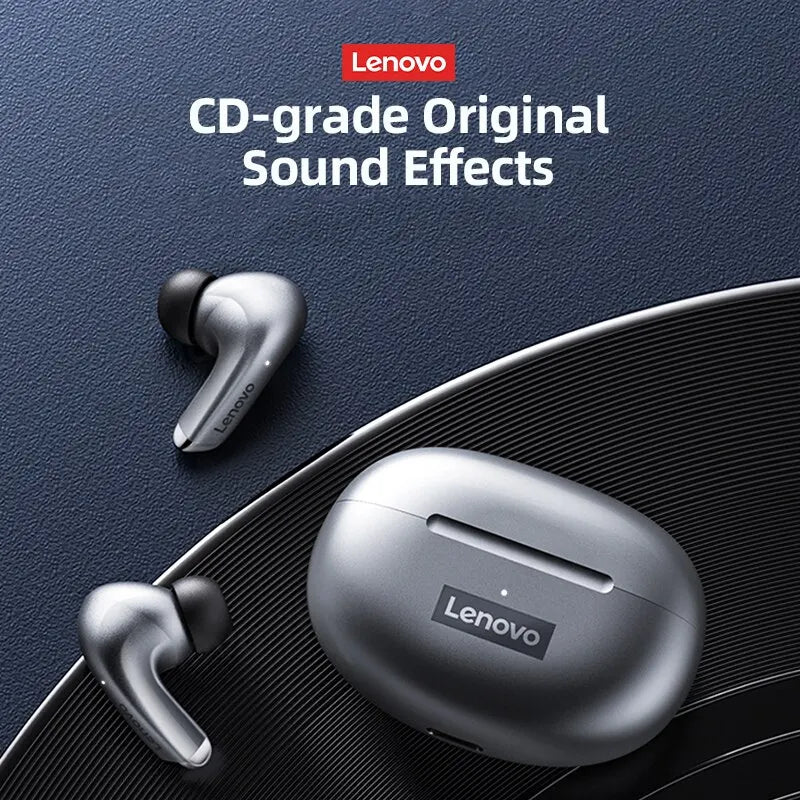 Original Lenovo LP5 TWS Bluetooth Earphones HiFi Music Headphones Wireless Earbuds Sports Waterproof Headset With Mic Earbuds