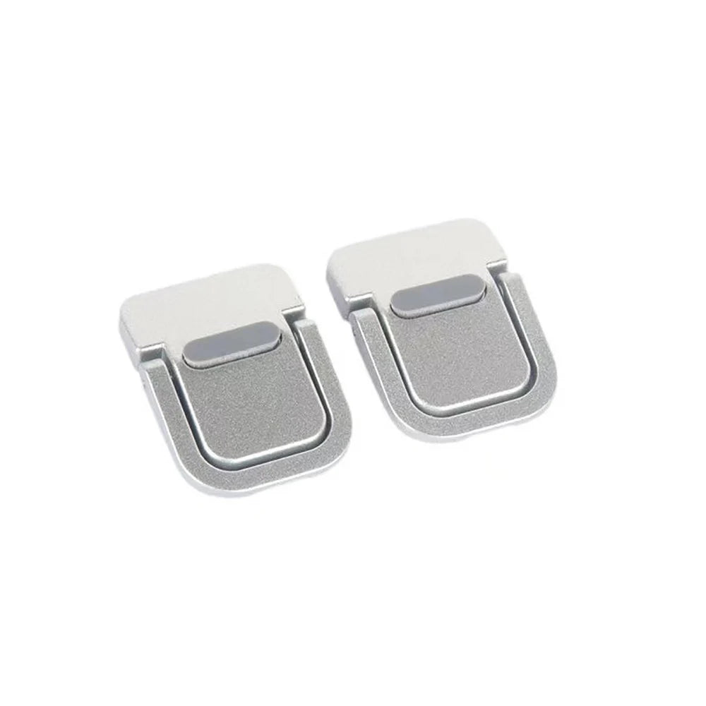 2Pcs Mini Foldable Laptop Stand Self-Adhesive Portable Keyboard Riser with 2 Adjustable Angles for MacBook Notebook Cooling