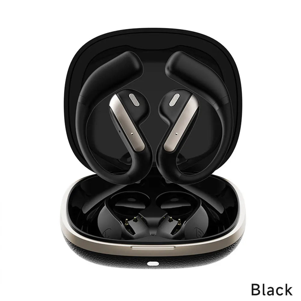 Smart Wireless Bluetooth 5.4 Headphones with AI Simultaneous Interpretation Long Battery Life Open-Ear Sports Headphones Yj55
