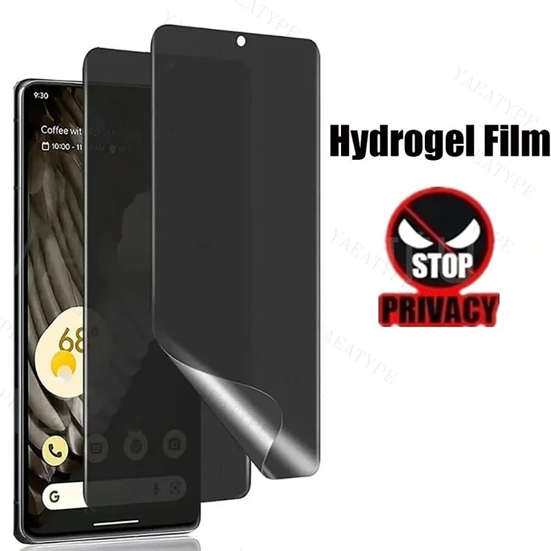 3pcs Privacy Hydrogel Film For Xiaomi POCO X7 M7 X6 Pro X5 X3 X4 GT NFC M4 M5 M6 5G Screen Protector F6 F5 F4 C65