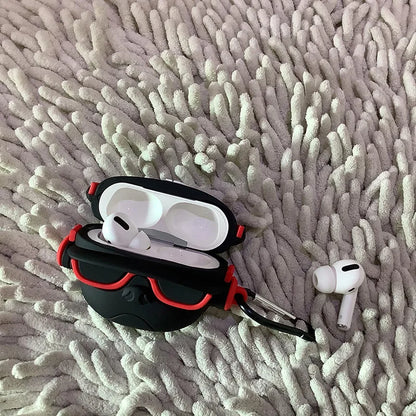 3D Hip-hop Bulldog Earphone Case For Airpods Pro 2 Protective Case Cute Cartoon Silicone Cover For Airpods Pro