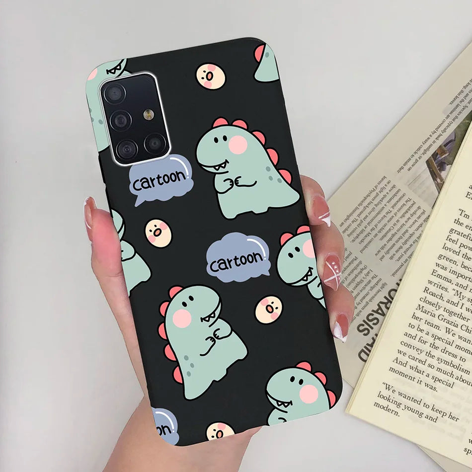For Samsung Galaxy A51 Case Cover Soft Silicone TPU Bumper Phone Case for Samsung A31 A71 A515 A515F A 71 51 31 Coque Funda Capa
