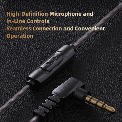 QKZ 15D Dynamic Surround Sound Dual Dynamic Drive Earphones In-Ear Headphones Noise Cancelling Stereo Music Sport Game Headsets
