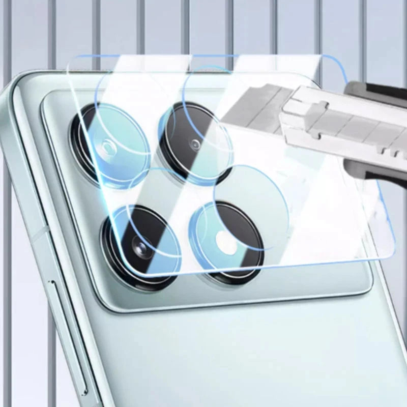 2Pcs 3D Camera Lens Glass Protector For Xiaomi Poco X6 Pro/F8 Ultra/F8 Pro Pocco Little X6 X 6 Pro X6Pro 5G Camera Flims Cover