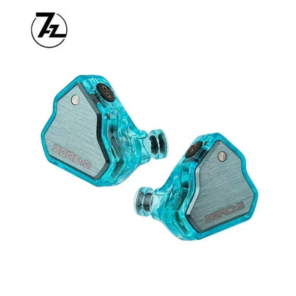 7Hz x Crinacle Zero 2 Headphone HIFI zero2 IEM 10mm Dynamic Driver Wired Earbuds Gaming Earphones with OFC Cable for Musician