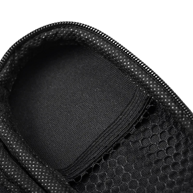 Portable Hard Shell Earphone Case, Shockproof Waterproof Headphone Storage Bag with Zipper, Universal Carrying Pouch for In-Ear