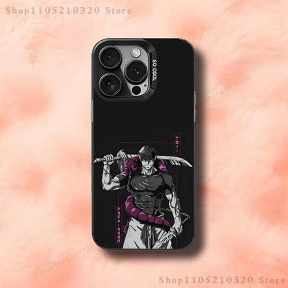 Toji Fushiguro J-Jujutsu Phone Case For iPhone 17,16,15,14,13,12,11,Pro,Max,Plus,E,Air,Mini Black Tpu Cover