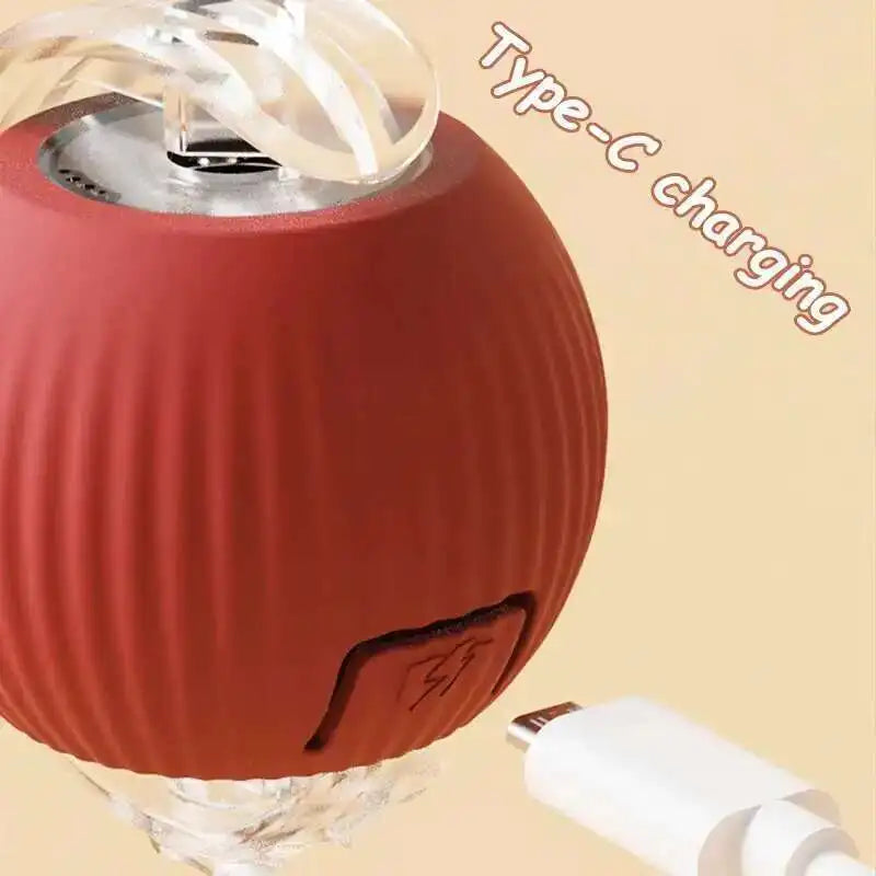 Smart Dog Interactive Ball Toys Automatic Rolling Ball Rechargeable Electric Pet Interactive Toy Dog Cat Training Imitate Mouse
