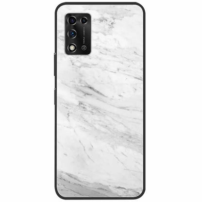 For ZTE Libero 5G II Case Marble Soft Silicone Protective Back Covers for ZTE Libero 5G III A202ZT 2022 5GIII Flower Coque TPU