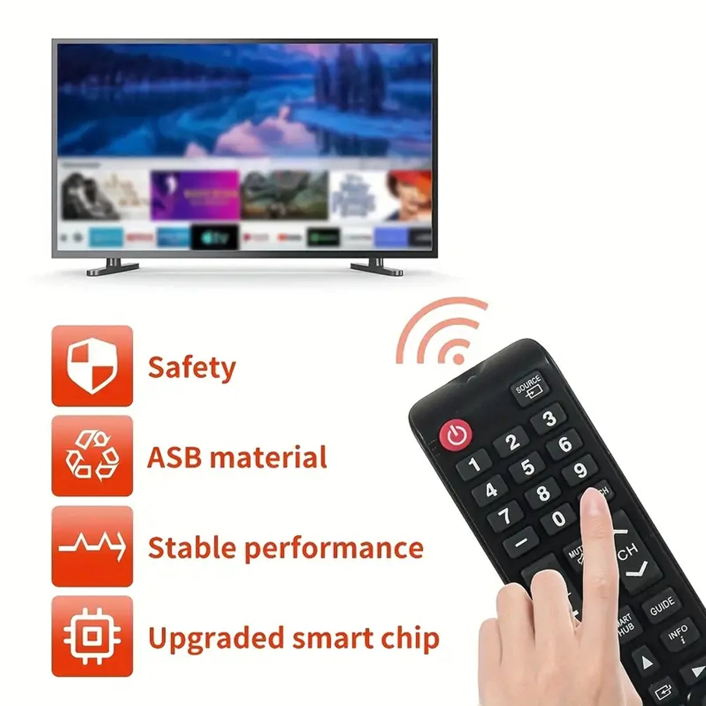AKB75095308 Universal Remote Control for TV32LJ610V 43UJ634V 49UJ634V 55UJ634V 65UJ634V 43UJ6309 49UJ6309 60UJ6309 65UJ6309