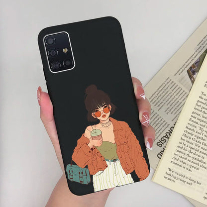 For Samsung Galaxy A51 Case Cover Soft Silicone TPU Bumper Phone Case for Samsung A31 A71 A515 A515F A 71 51 31 Coque Funda Capa
