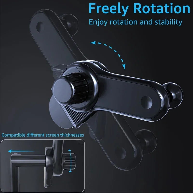 Universal Magnetic Phone Holder for Car Display Screen 360 Degree Rotation Strong Magnet Car Mount for iPhone 15 MagSafe Xiaomi