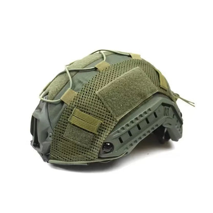 Tactical Helmet Cover for Fast Helmet Multi-Camo Helmet Cover for Airsoft HelmetMilitary Paintball Hunting Shooting Gear