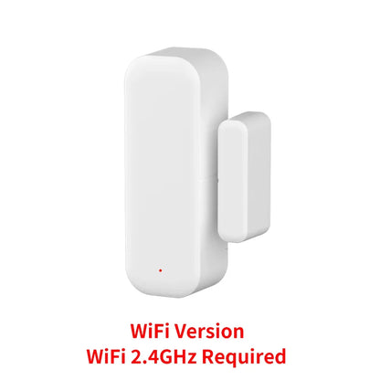 Tuya WiFi Zigbee Door Sensor Window Sensor Contact Sensor For Smart Home Smart Life APP Remote Control for Yandex Alexa