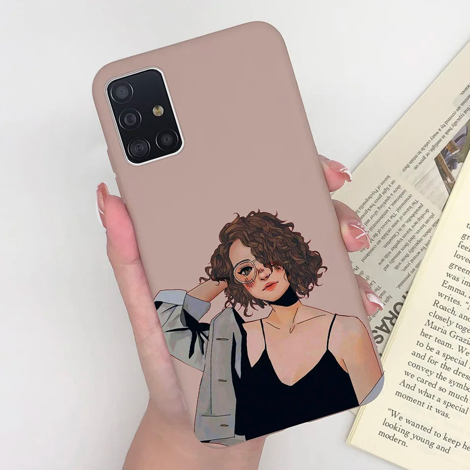 For Samsung Galaxy A51 Case Cover Soft Silicone TPU Bumper Phone Case for Samsung A31 A71 A515 A515F A 71 51 31 Coque Funda Capa