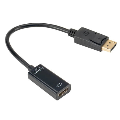 DP to HDMI Adapter Converter 4K 1080P Male to Female DisplayPort to HDMI-Compatible Video Audio Adapter Cable for PC TV Laptop