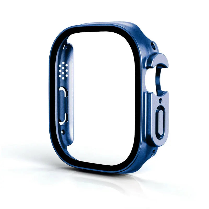 Glass+case For Apple Watch Ultra 49mm strap smartwatch PC Bumper+Screen Protector Tempered Cover iwatch series band Accessories