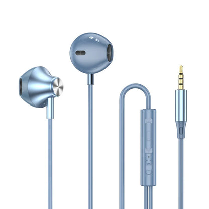 9D Stereo Type C & 3.5mm Gamers Headsets Wired Earphones In-ear Headphone HiFi Bass Earphone for Phone Earbud In Mic Handsfree