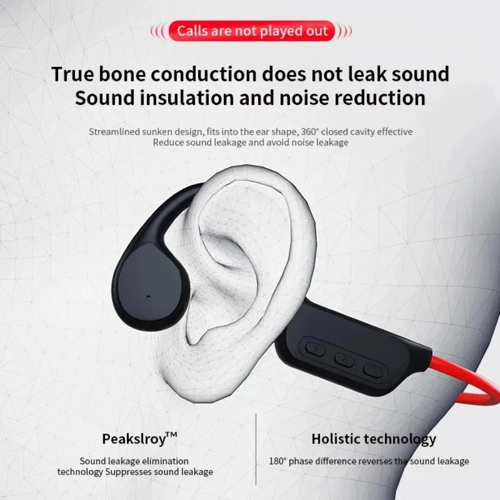 SONY IPX8 Waterproof Bone Conduction Headphones X7 Bluetooth  MP3 Swim Sports Wireless Earphone With HIFI Bass Music StereoY
