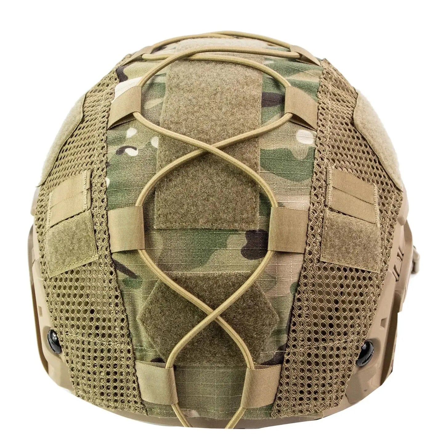Tactical Helmet Cover for Fast Helmet Multi-Camo Helmet Cover for Airsoft HelmetMilitary Paintball Hunting Shooting Gear