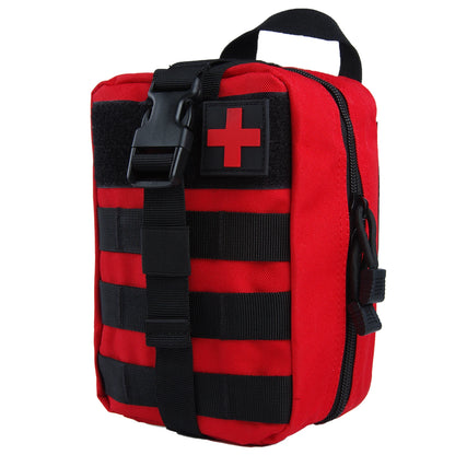 Survival First-aid Kit Container Travel Oxford Cloth Waterproof Tactical Waist Pack Outdoor Climbing Camping Equipment safe Bag
