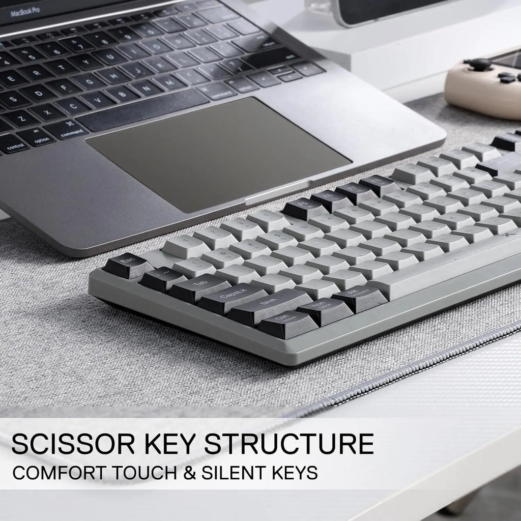 2.4G BT Wireless Computer 98 Keys Slim