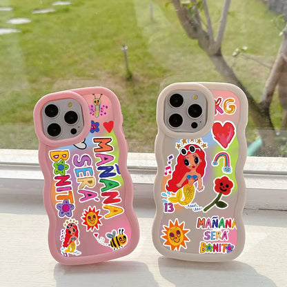 Cute Karol G Manana Sera Bonito Phone Case For Xiaomi Redmi Note 8 9 9S 10 10S 11 12 13 Pro Plus 4G 5G Candy Soft TPU Back Cover