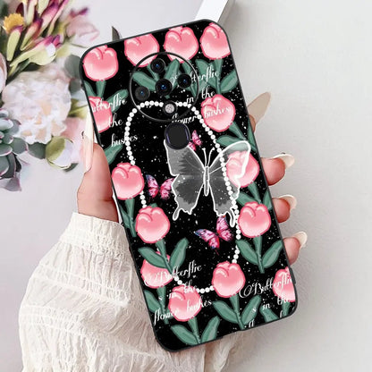 6.8'' For Tecno Spark6 KE7 Back Cover For Techno Spark 6 Case Shockproof Luxury Cute Cartoon Funny Cool Silicone Bumper Funda