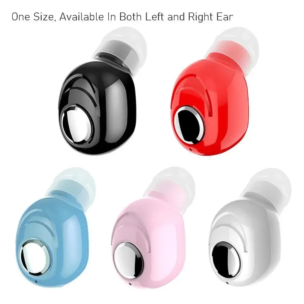 X8 Single Side Mini Sweatproof Business Unilateral Sport In-Ear Earphones Headset Bluetooth Earbuds Wireless Headphones