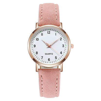 Fashion  Luminous  Leather Strap Wristwatch Women Small Dial Quartz Watch Ladies Clock Gift Relojes Para Mujer Dropshipping
