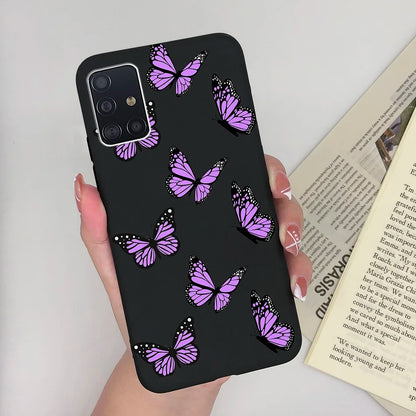For Samsung Galaxy A51 Case Cover Soft Silicone TPU Bumper Phone Case for Samsung A31 A71 A515 A515F A 71 51 31 Coque Funda Capa