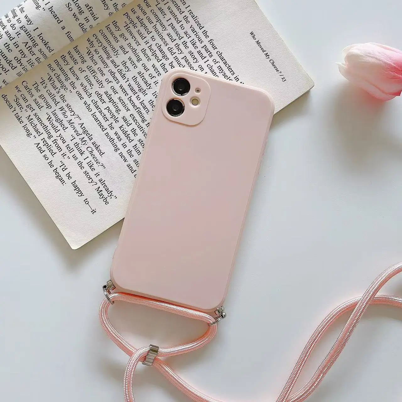 Crossbody Lanyard Phone Case For VIVO V30E V40 SE Lite V27E V25 Y21 Y33S Y22 Y53S Y35 Y36 Y38 Y28 Necklace Strap Rope Cover