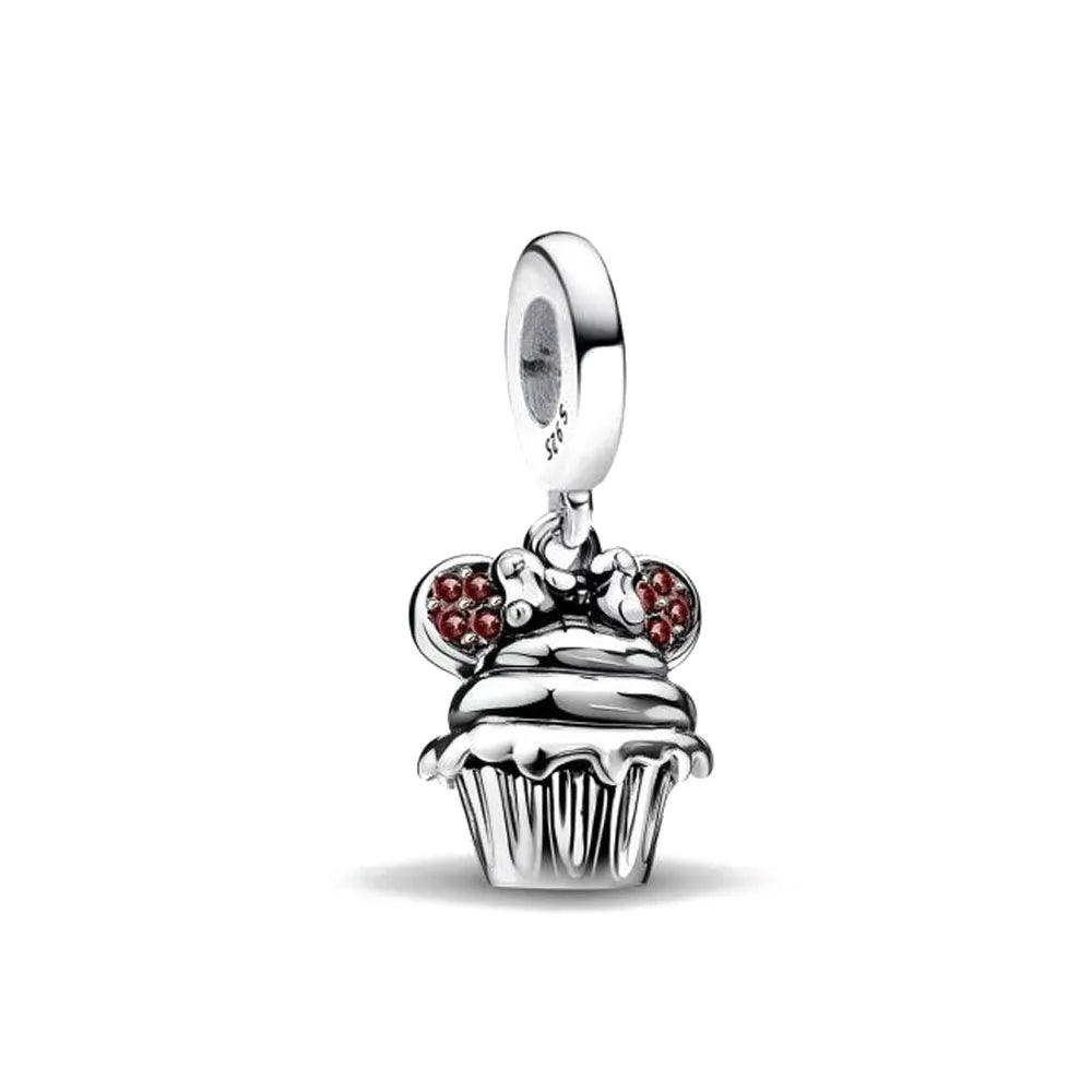 Fashionable 925 Silver Cartoon Beads Compatible with European Bracelet Koala Rabbit Mouse Princess Anime Beads DIY Jewelry Gift