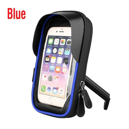 Waterproof 360° Rotation Bicycle Motorcycle Front Frame Phone Holder Easy Universal Navigation Smartphone Bracket For All Phones