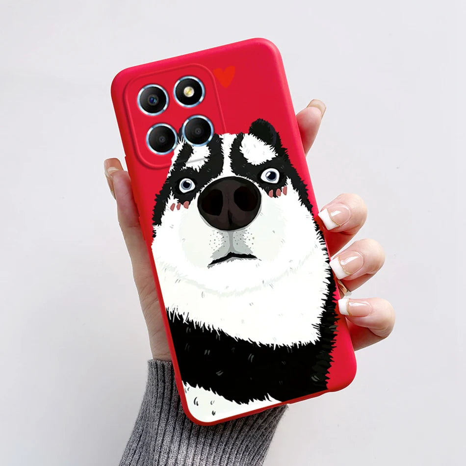 For Honor X6 5G Case VNE-LX1 VNE-LX2 VNE-LX3 Phone Cover Popular Astronaut Soft Funda For Honor X8 TFY-LX1 HonorX8 Bumper Coque