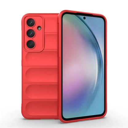 For Samsung Galaxy A55 A35 A25 A15 5g Back Cover Phone Case Soft Liquid Silicone Anti-fall Shockproof Armor Protect Funda Coque