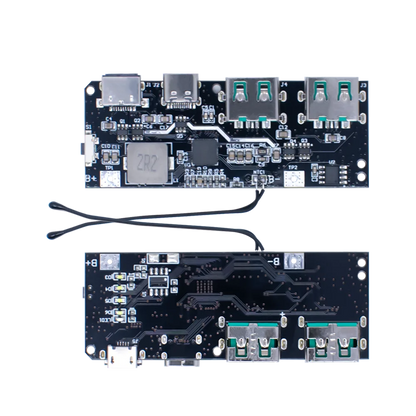 QC4.0 QC3.0 LED Dual USB 5V 4.5A 22.5W Micro/Type-C USB Mobile Power Bank 18650 Charging Module Temperature / Circuit Protection