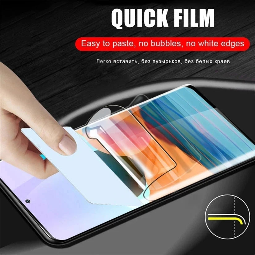 5Pcs Hydrogel Film For  Motorola Moto G84 G54 5G G14 4G MotoG84 MotoG54 MotoG14 Moto G 14 54 84 Screen Protector
