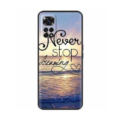 For Xiaomi Redmi Note 11 Pro Case Soft TPU Silicone Phone Back Cover Para For Xiaomi Redmi Note 11s Note11 Note 11Pro 11 s Cases