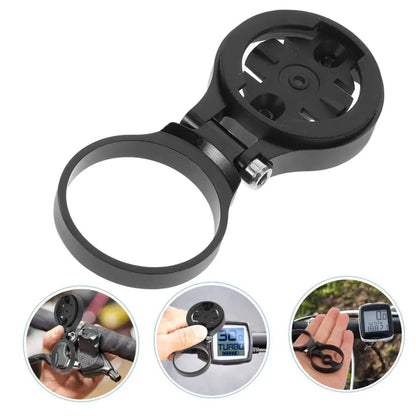 DOMEN Bicycle Computer Holder Bike Stopwatch Mount Adjustable Stem Top Cap Computer Holder For Garmin Bryton Cateye Wahoo