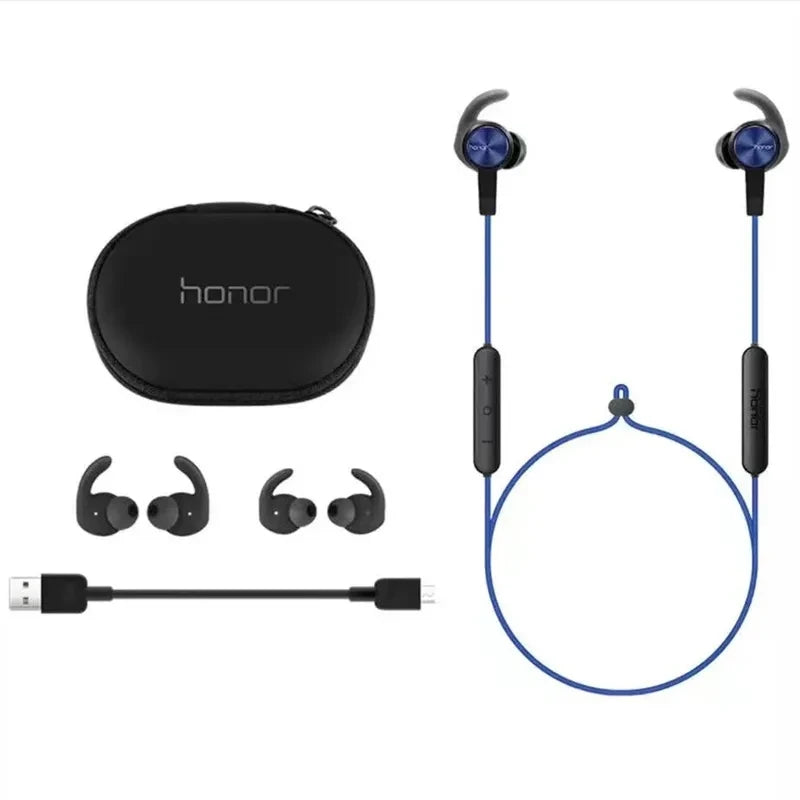 Honor XSport AM61 Wireless Bluetooth 4.1 Earphones with Mic Control IPX5 Waterproof for Android & IOS Music Sports Headset
