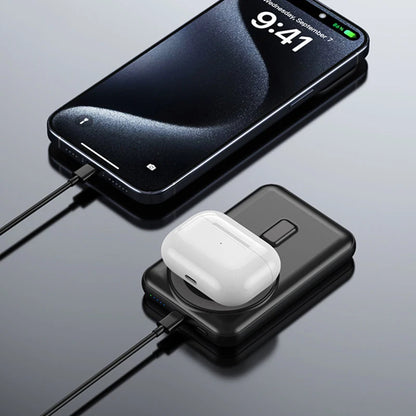 10000mAh Solar Power Bank Magnetic Wireless Charger Powerbank For iPhone 15 14 13 12 Pro Mini Portable External Battery Charger